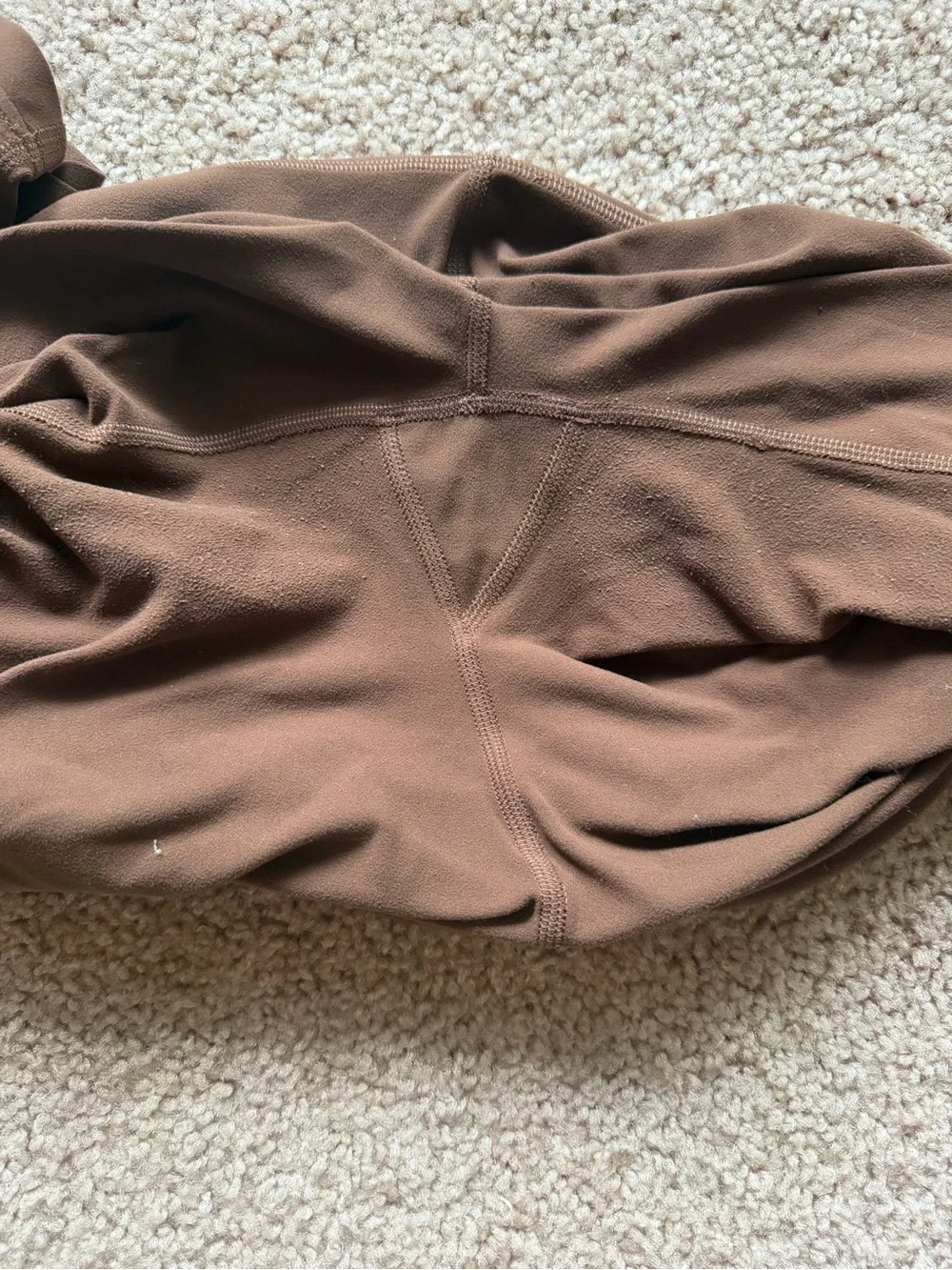 Lululemon Brown High-Rise Flare Leggings